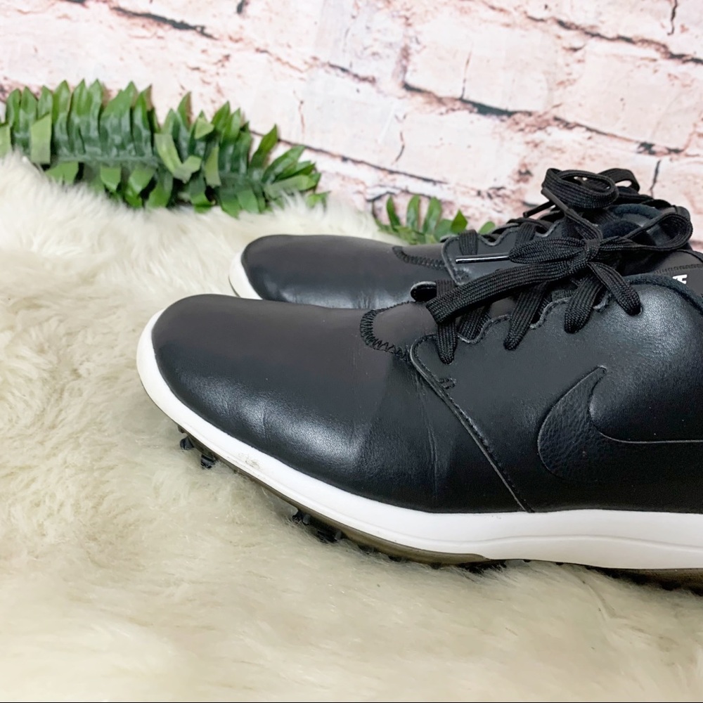 Nike Roshe G Tour Black Golf Cleats Size 9 - Picture 8 of 9